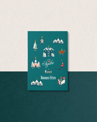 Carte de vœux – Bonnes fêtes